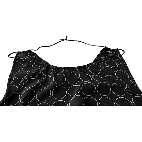 NY & CO MIDI COCKTAIL/PARTY DRESS, WOMENS, 10, BLACK & WHITE CIRCULAR PATTERN - Picture 3 of 11